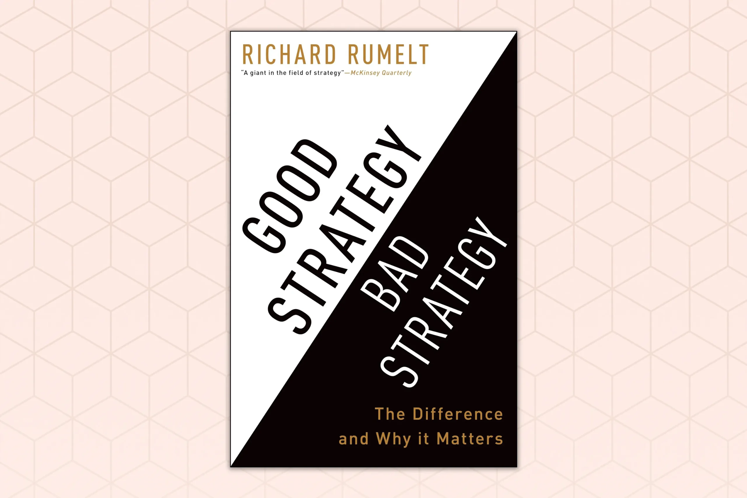 Good Strategy, Bad Strategy – Lessons