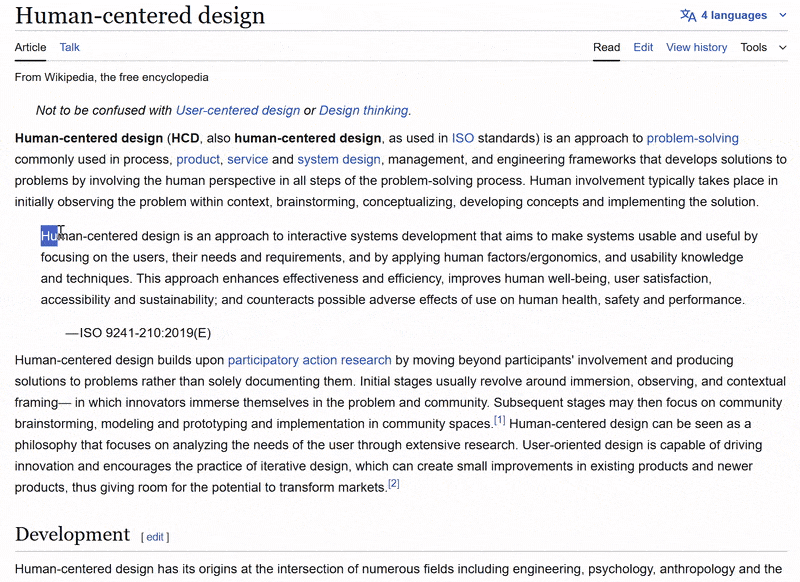 Demo video of my AI-powered, context-aware dictionary extension for Google Chrome and Microsoft Edge